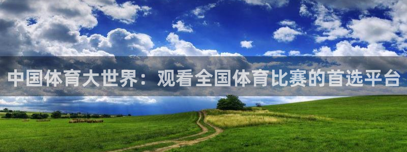 中国体育大世界：观看全国体育比赛的首选平台